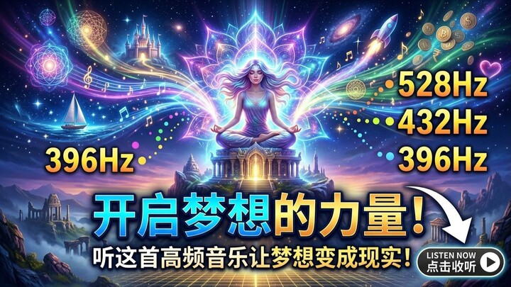 🎵 听这首高频音乐，让你的梦想变成现实！| 愿望成真 528Hz