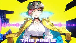 Hammer, go to spa丨Cybertrooper OP female cover version丨Lagu Fire-Cyberpunk Edgewalker ini