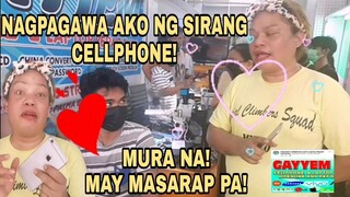 NAGPAGAWA AKO NG CELPHONE|MURA AT MY YUMMY PA 😂