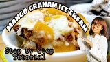 MANGO  GRAHAM AND OREO ICE CREAM  | BASIC RECIPE STEP BY STEP