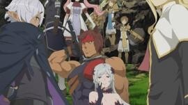 Dungeon ni Deai wo Motomeru no wa Machigatteiru Darou ka V: Houjou no Megami-hen الحلقة 4 ...