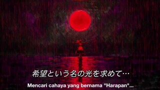 no rain no rainbow..  #baby metal sub indo