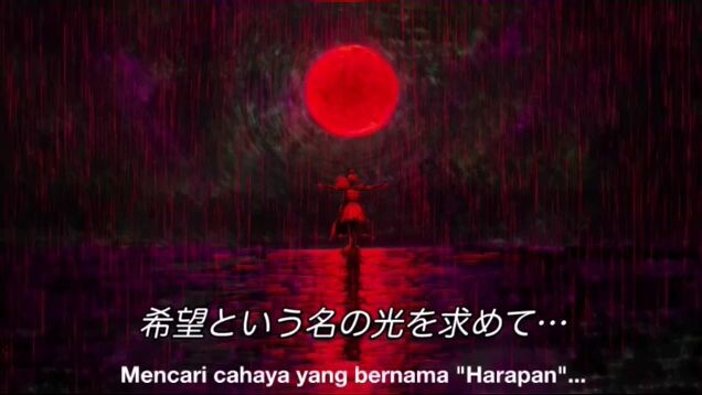 no rain no rainbow..  #baby metal sub indo