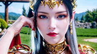 Tranh AI ~ Medusa đẹp quá, giống người thật quá!