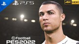 (PS5) PES 2022 | Ultra High Realistic Graphics [4K HDR 60fps] Barcelona vs Juventus - Beta Gameplay
