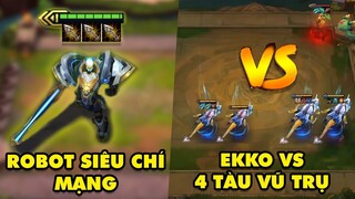 TOP khoảnh khắc điên rồ nhất Đấu Trường Chân Lý #66: Robot siêu chí mạng, Ekko 3 sao vs 4 Tàu Vũ Trụ