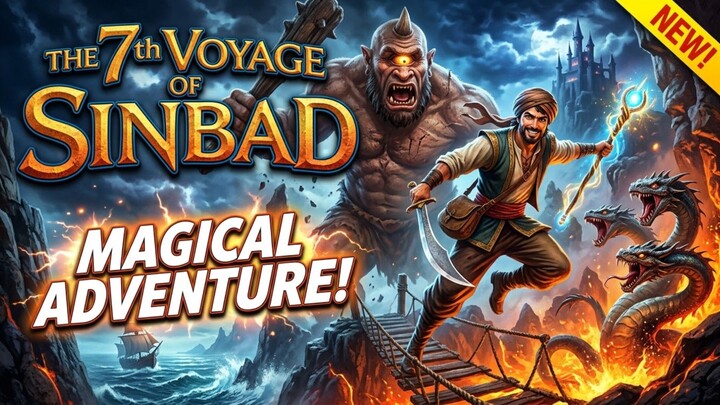 The 7th Voyage of Sinbad full movie | Classic Fantasy Adventure Movie