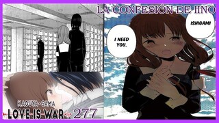 LA CONFESION DE IINO MIKO | FINAL DE IINO MIKO Y YUU ISHIGAMI | KAGUYA-SAMA 277 SPOILERS