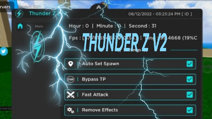 NEW SCRIPT THUNDER Z V2