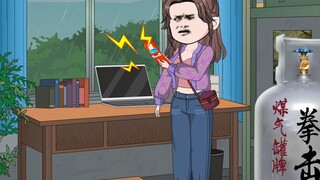 My sister got burned, but I pretended not to know her and mocked her for being ugly, just because sh