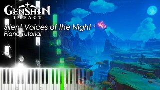 Silent Voices of the Night 「Natlan OST」 - Genshin Impact Piano Tutorial