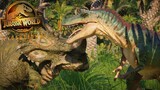 Qianzhousaurus ATTACKS Sinoceratops - Life in the Cretaceous || Jurassic World Evolution 2 🦖 [4K] 🦖