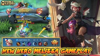 Melissa Gameplay , New Hero Melissa Cursed Needle Gameplay - Mobile Legends Bang Bang