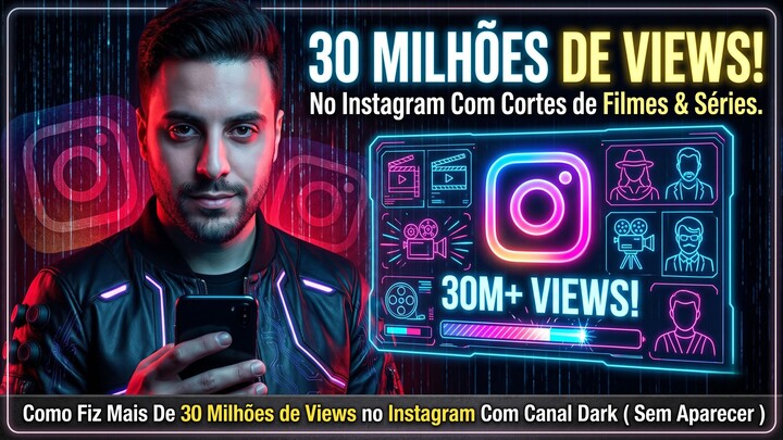 COMO FIZ +30M DE VIEWS NO INSTAGRAM [Sem Mostrar o Rosto]