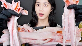 [ONHWA] Let's grill the pork heart tube chewing sound! 🫀 The special part of pork