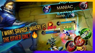 HAYABUSA WANTS A SAVAGE?🔥 | MLBB