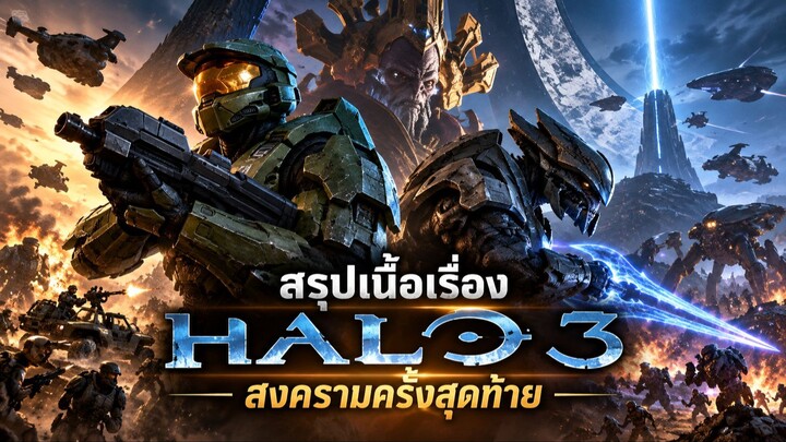สรุปเนื้อเรื่อง HALO 3 | สงครามครั้งสุดท้าย ปิดฉากมหาสงครามมนุษย์กับ Covenant