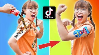 Hà Sam Thử Thách Làm Theo Những Video Triệu View Trên TikTok - Thử Xăm Hình Liệu có Thành Công ?