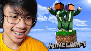 Minecraft But, One Block With YzzieBoi...