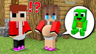 How Baby JJ Born Baby Mikey and JJ Shapeshift to Kids in Minecraft challenge (Maizen Mizen Mazien)