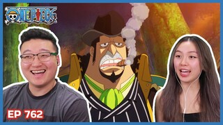 CAPONE BEGE & PEKOMS APPEARS! | One Piece Episode 762 Couples Reaction & Discussion