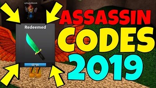 Roblox Assassin! New Codes! September 2019