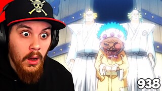 One Piece Episode 938 REACTION | Shaking the Nation! The Identity of Ushimitsu Kozo The Thief!