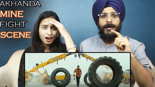 Akhanda Mine Fight Scene Reaction | Nandamuri Balakrishna | Boyapati Srinu