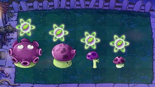 Plants vs Zombies Hack | Gloom-shroom + Scaredy-shroom + Fume-shroom vs All Zombies