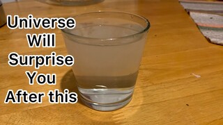 Put a glass of water under your bed before go to sleep and see what will happen