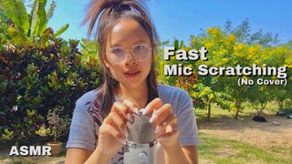 ASMR | เร็วแรงหลับ เกาไมค์ฟินๆไม่มีที่ครอป 🌼  Fast & Aggressive Mic Scratching (No Cover)