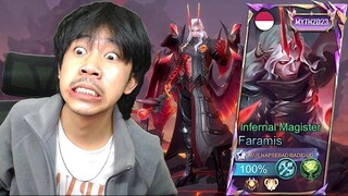 REVIEW SKIN MYTHIC FARAMIS GRATISAN DARI MOONTON - Mobile legends