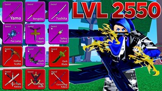 PEGANDO TODAS ESPADAS NO BLOX FRUITS EM 24 HORAS!!