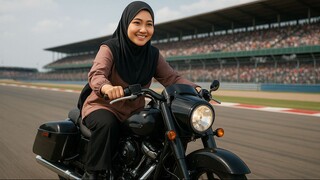 SENSASI NAIK MOTOR DI JALANAN