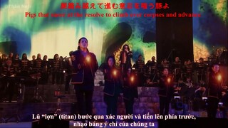 Shingeki no Kyojin SS1 OP [Vietsub & Engsub] Guren No Yumiya