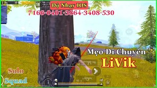 PUBG Mobile | Cập Nhật Mã Độ Nhạy Nâng Cao (IOS) - Solo Squad Mẹo Di Chuyển Máp LiVik | NhâmHNTV