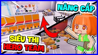 NOOB KAMUI NÂNG CẤP THÀNH CÔNG SIÊU THỊ LÀNG HERO TEAM SIÊU HIỆN ĐẠI TRONG MINI WORLD