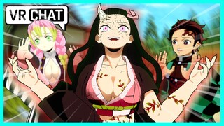 Nezuko goes GOD MODE (Demon Slayer VR)