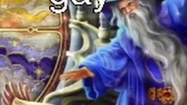 【meme】The magical old dude keeps casting spells on you for one minute