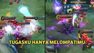 TERHANTAM BENDA TUMPUL❗mlbb