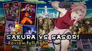 PERTARUNGAN SAKURA VS SASORI