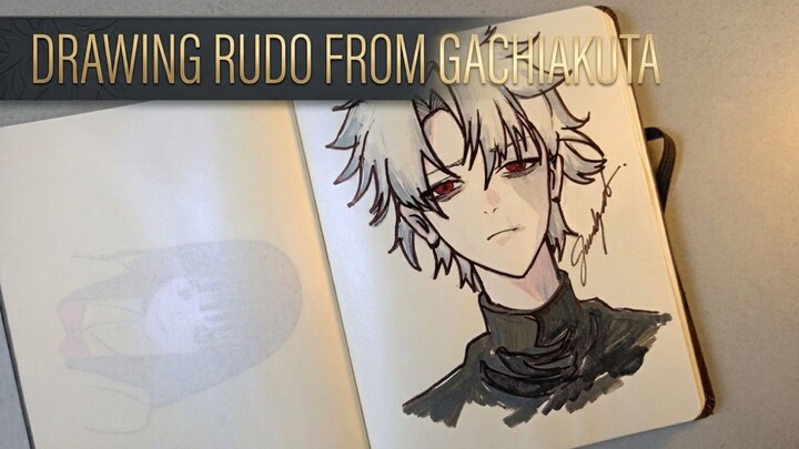 Coloring Rudo from anime Gachiakuta