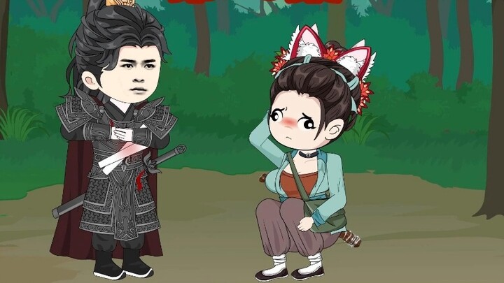 Chu Chi gave away the flower he had worked so hard to weave.