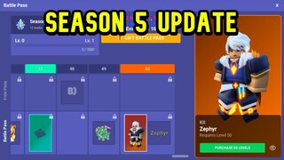 Roblox Bedwars Season 5 Update!!!