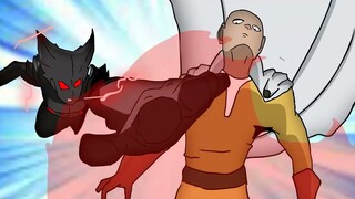 SAITAMA VS GAROU PARTE 2 (ANIMACION)