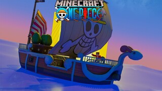 Fighting LUFFY With MAGMA Devil Fruit?! SHIP UPGRADES! One Piece Minecraft