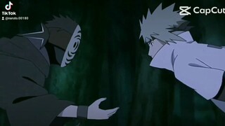 Obito vs gurunya sendiri