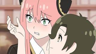 Anya : Y-Your face is too close【SPY×FAMILY】【Damian X Anya】【スパイファミリー】【アーニャ】【ダミアニャ】