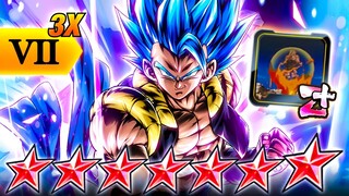 (Dragon Ball Legends) 14 STAR 3x ZENKAI BUFFED BLUE GOGETA GETS BUFFED WITH NEW UNIQUE EQUIPMENT!