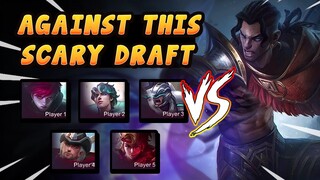 Playing Against An Extremely Scary Draft | Mobile Legends
